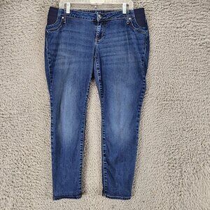 Gap Jeans Womens 32 Petite Mid Rise Stretch Mid Rise Skinny *GUC*